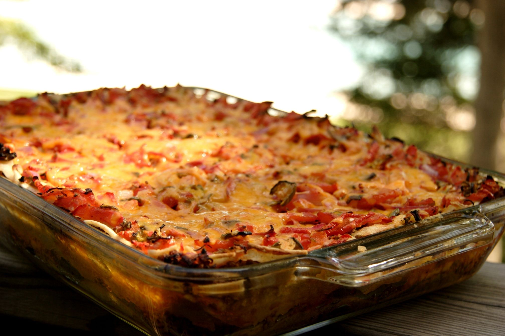 Mexican Casserole with Pan Roasted Corn and Peppers » Foodom