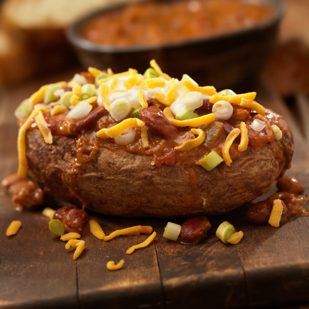 chili baked potato chili baked potato