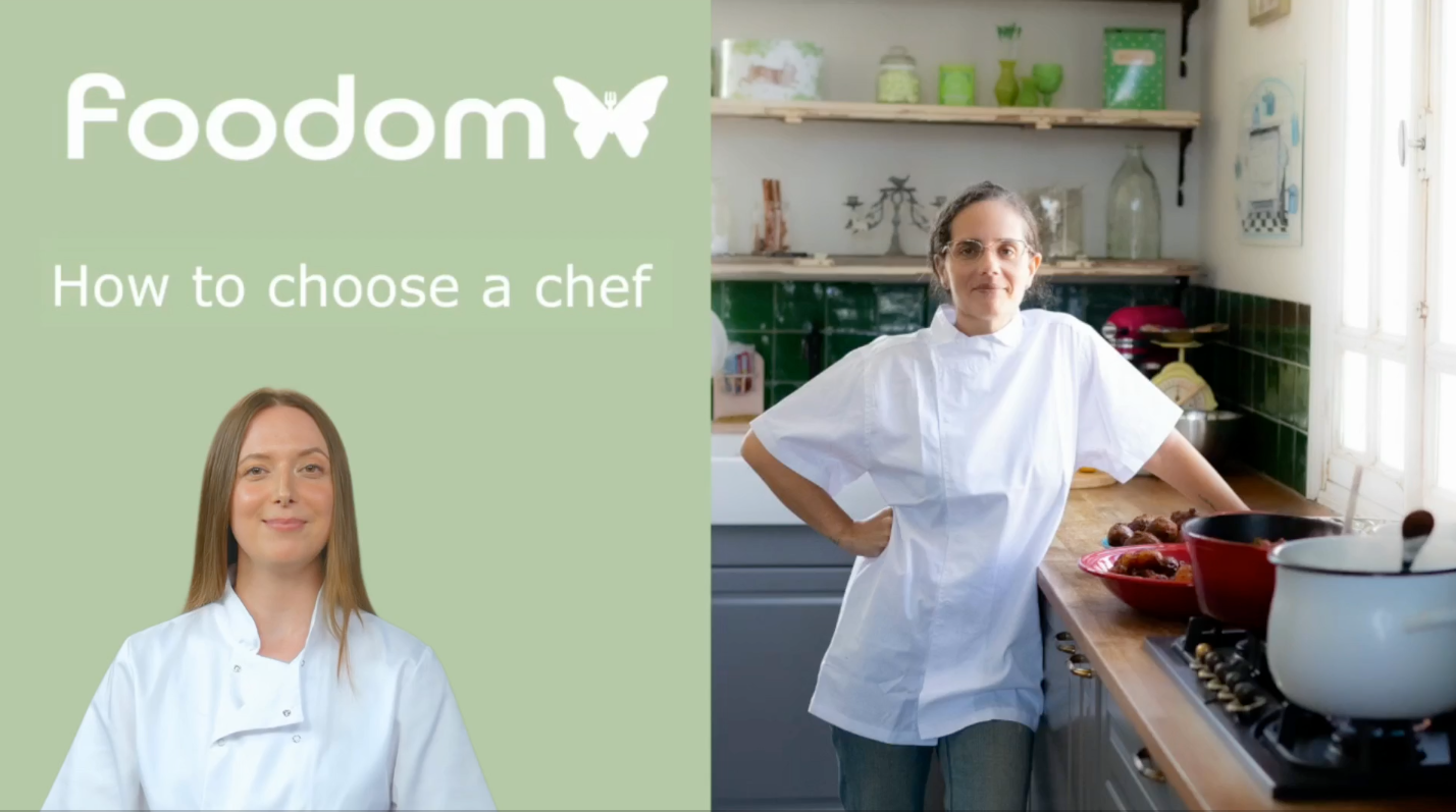 Choose the right chef for you
